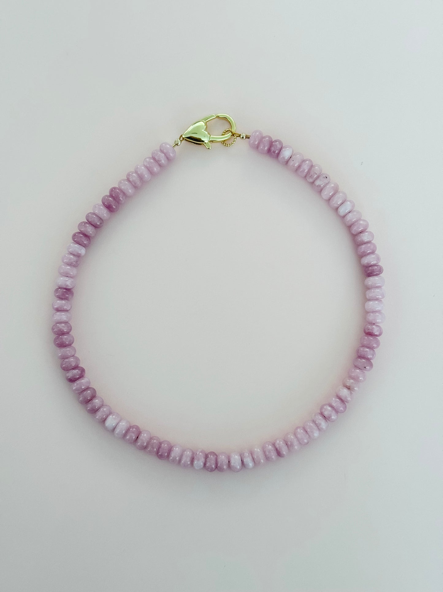 Lilac Beaded Necklace