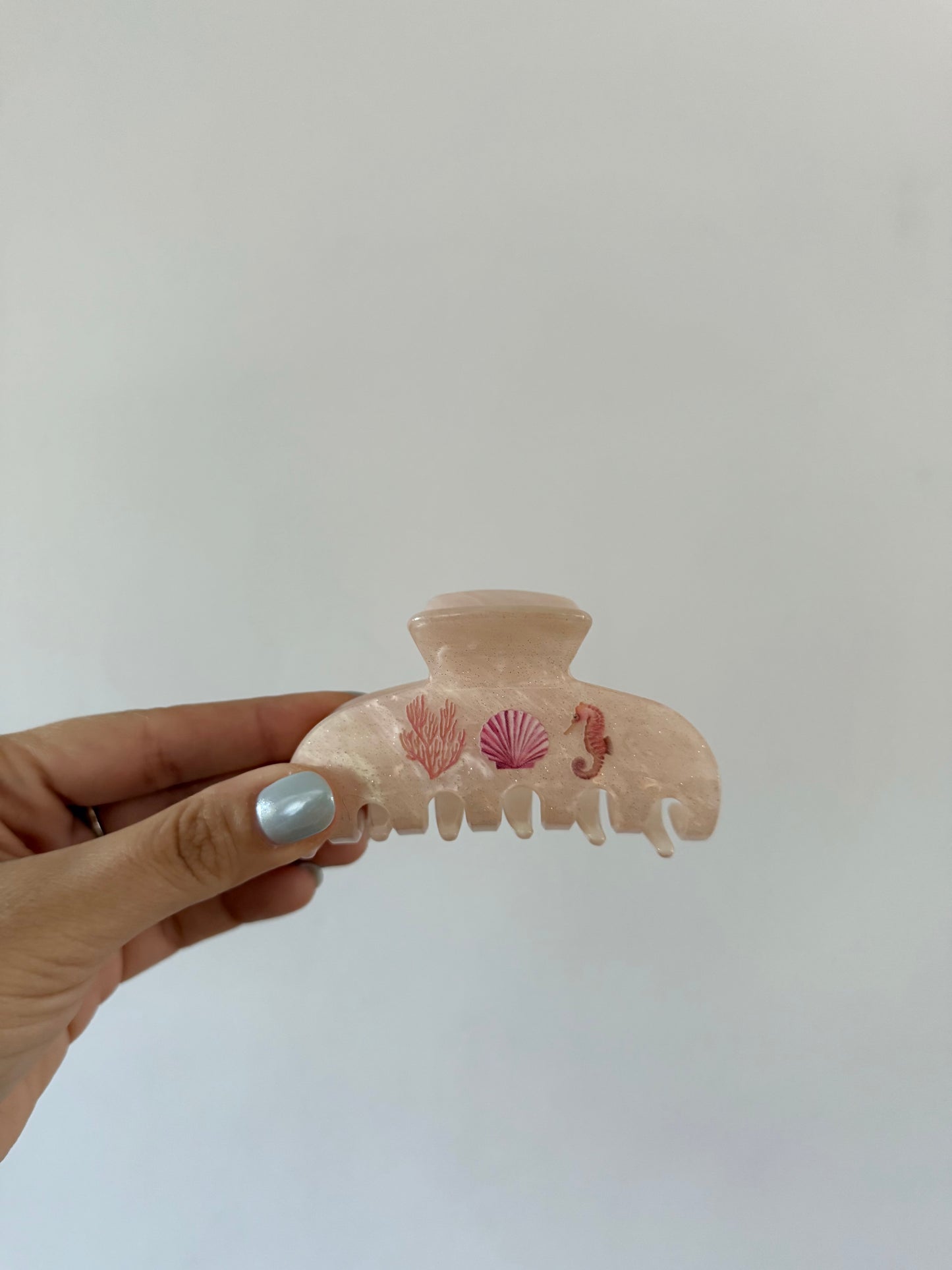Coral Hair Clip