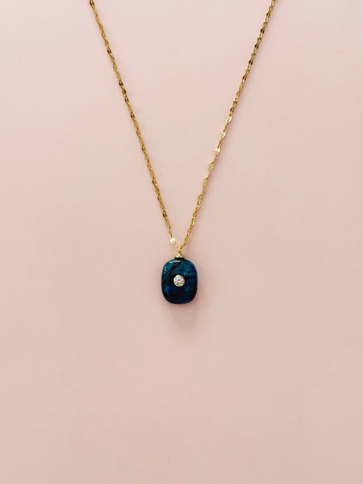Blue Frost Necklace