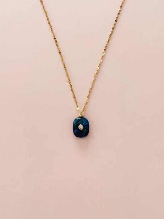 Blue Frost Necklace