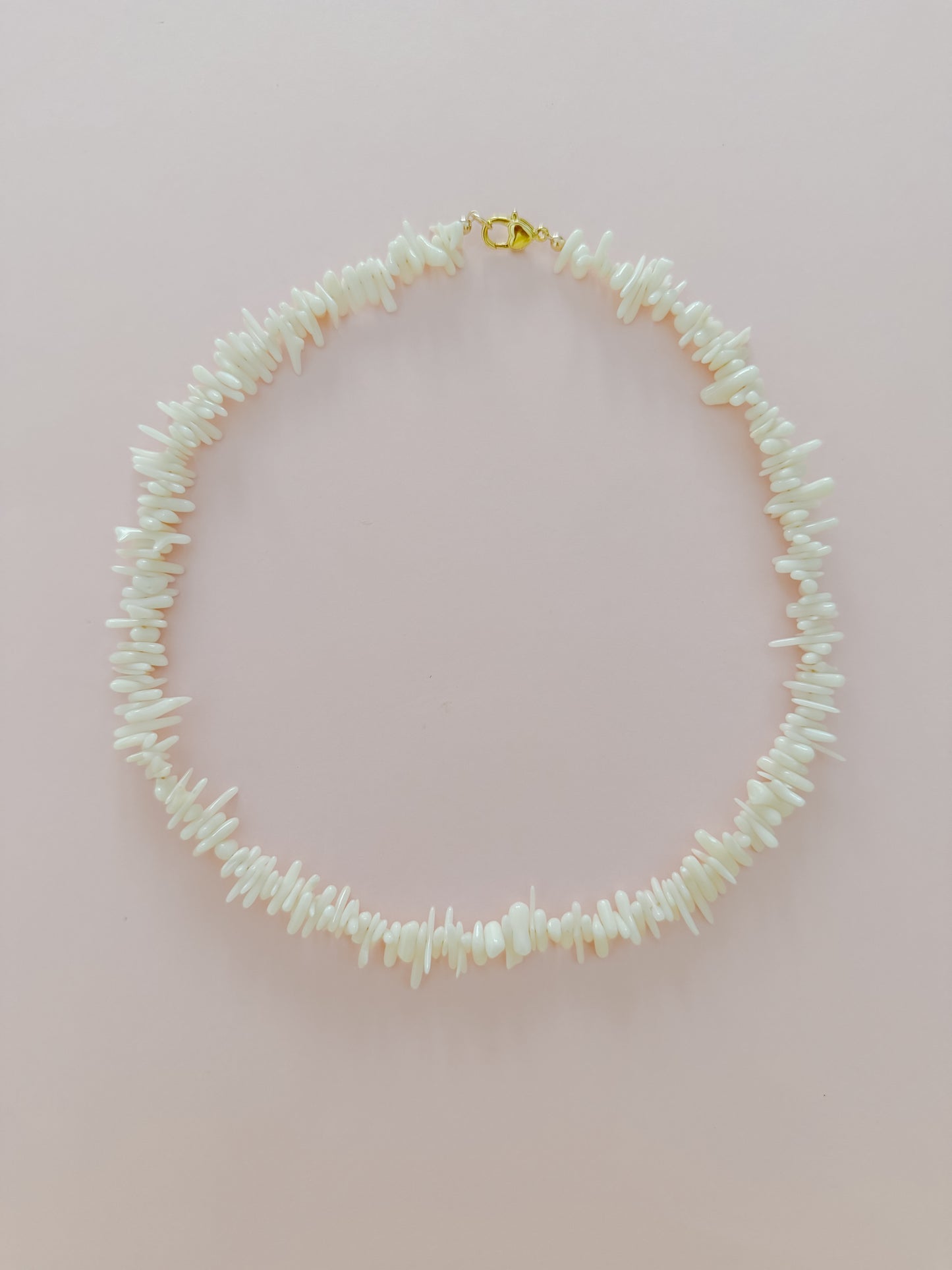 White Coral Necklace