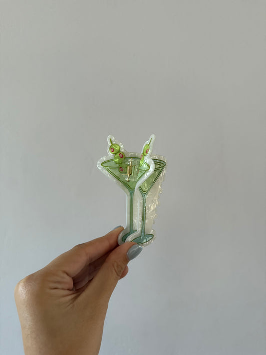Dirty Martini Hair Clip