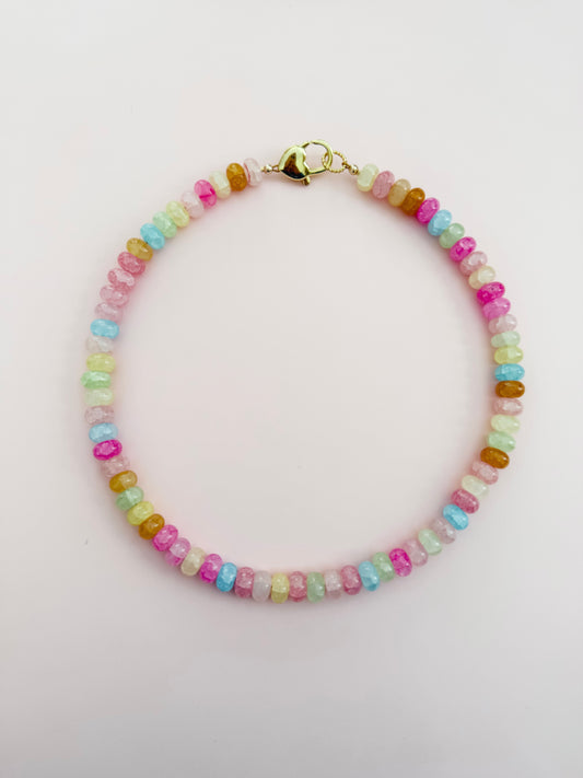 Candy Quartz Beaded Necklace