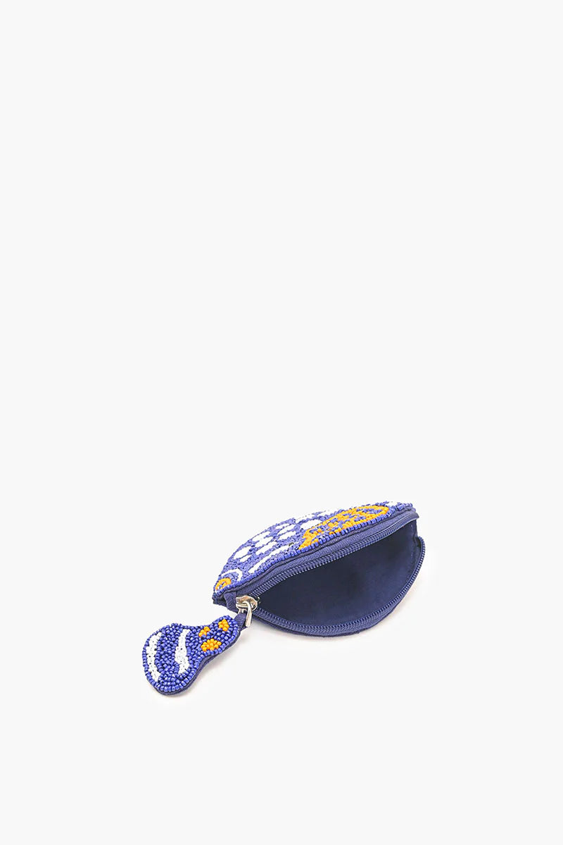 Blue Fish Coin Pouch