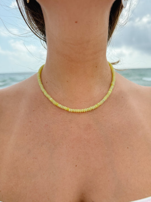 Lemon Quartz Necklace