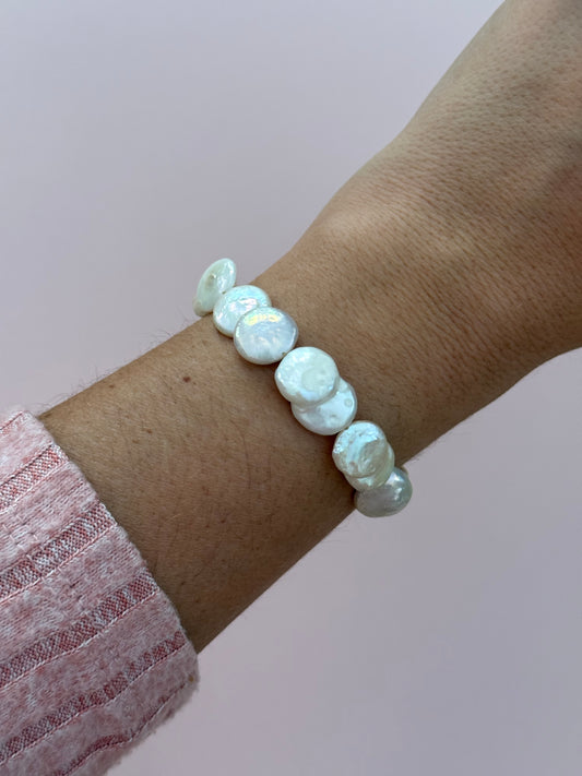 Coin Pearl Bracelet