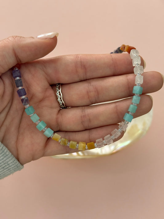 Autumn Tide Beaded Necklace