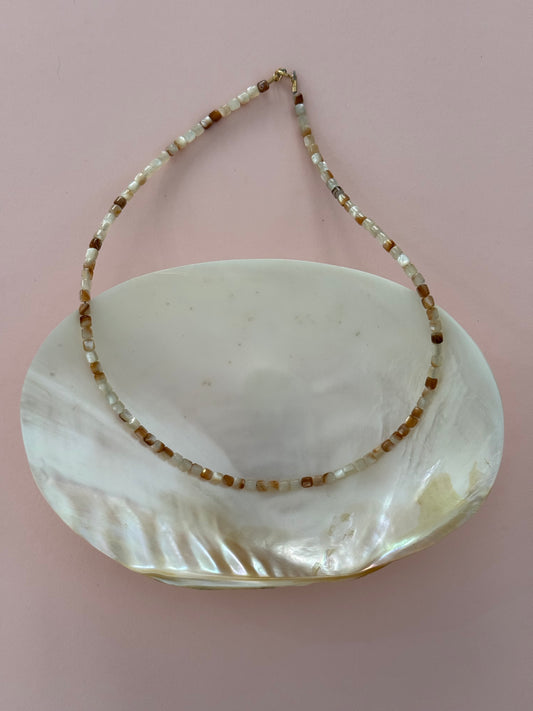 Chai Drum Beaded Necklace