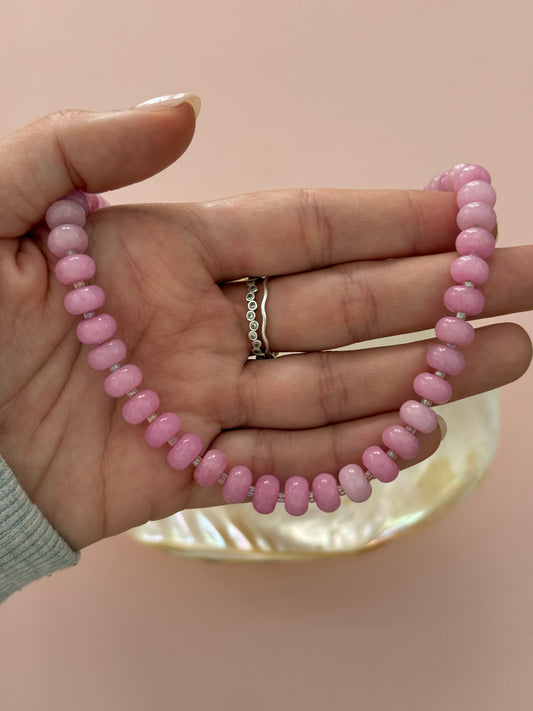 Lilac Haze Beaded Necklace