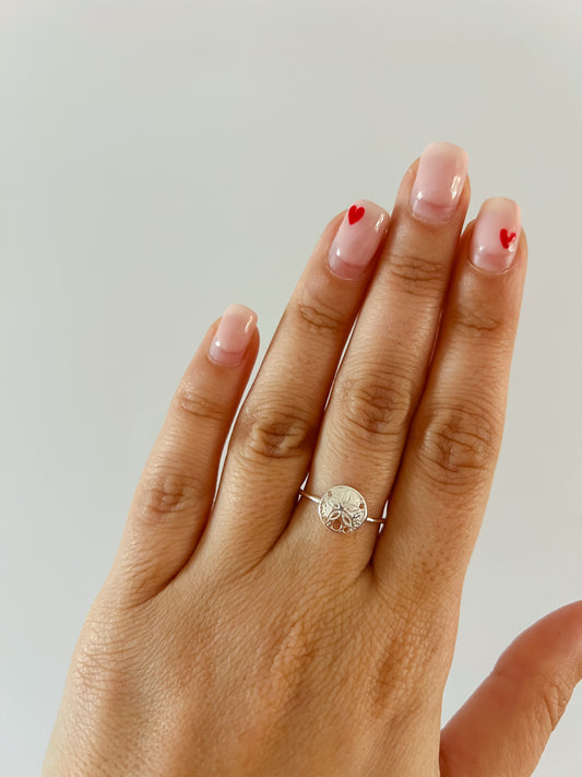 Sterling Silver Sand Dollar Ring