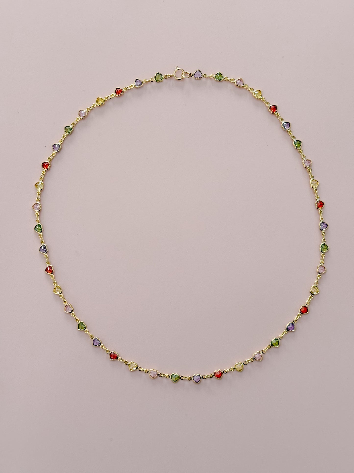 Confetti Hearts Necklace