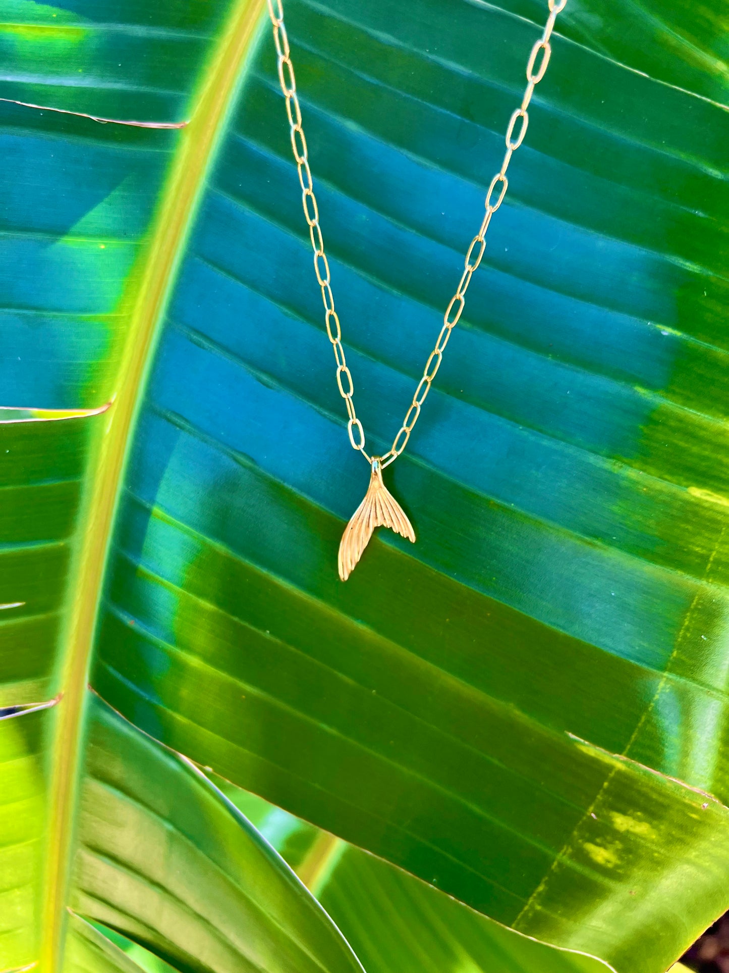 Mermaid tail necklace