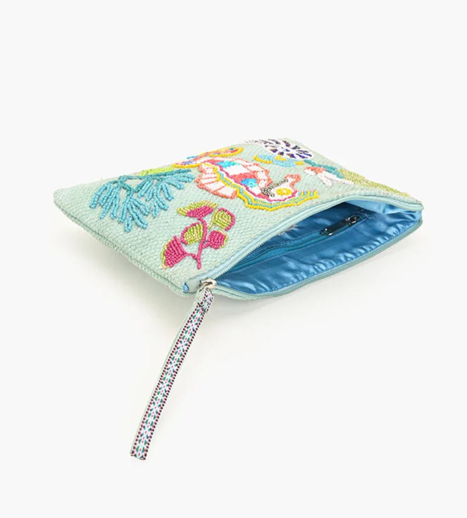 Seahorse Wristlet