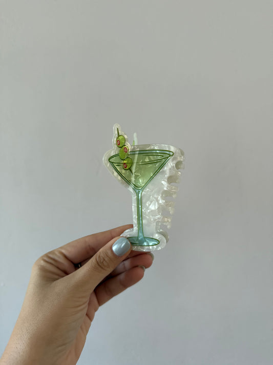 Dirty Martini Hair Clip