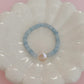 Light Blue Disk Bracelet
