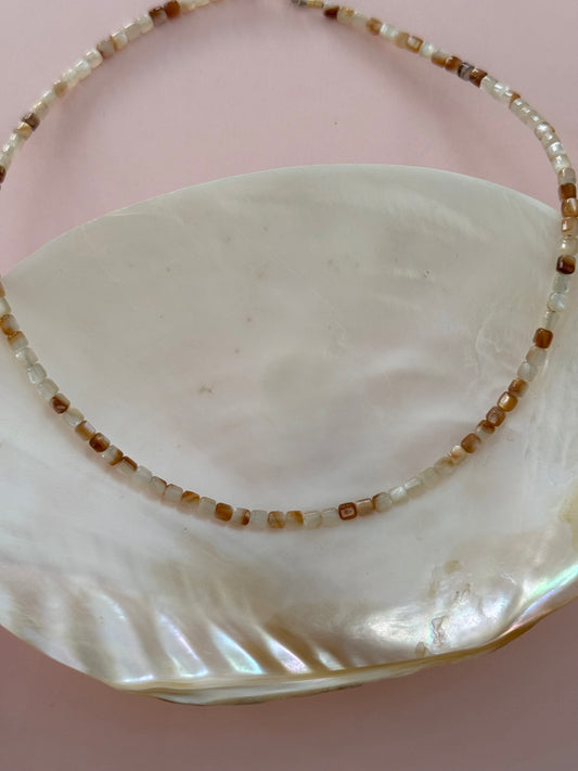 Chai Drum Beaded Necklace