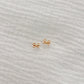 Tiny Gold Bow Stud Earrings