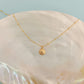 Gold Filled Sand Dollar Necklace