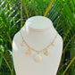 Real Seashell Charm Necklace