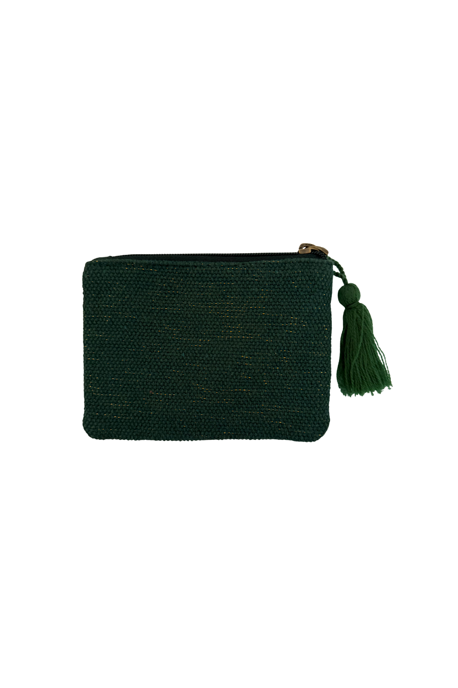 Teal Seashell Coin Pouch