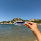 Navy Fish Hair Clip