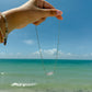 Blue Satellite Fish Necklace