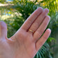 Adjustable Gold Seashell and Starfish Ring