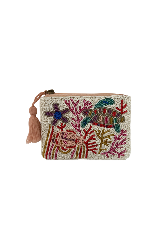 Coral Reef Coin Pouch