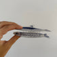 Navy Fish Hair Clip