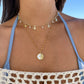 Mother of Pearl Sun Necklace