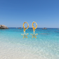 Turquoise Starfish Earrings