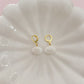 White Seashell Earrings