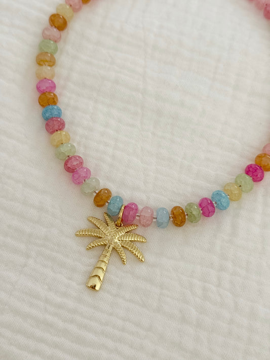 Candy Palm Tree Necklace