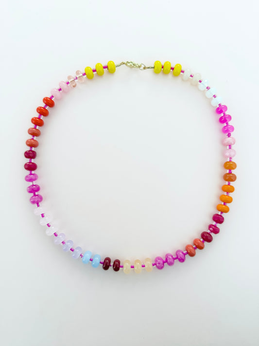 Sunshine Spice Beaded Necklace
