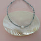 Aquamarine Shell Necklace