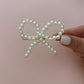 Pearl Bow Clip