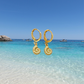 Tiny Nautilus Shell Earrings