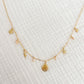 Seaside Gold Filled Charm Necklace