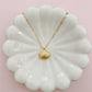 Gold Venus Shell Necklace