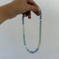 Ocean Blues Beaded Necklace
