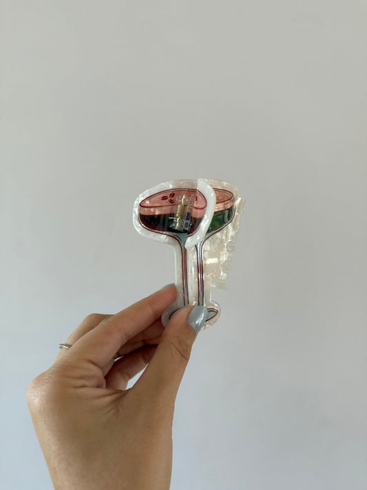 Espresso Martini Hair Clip
