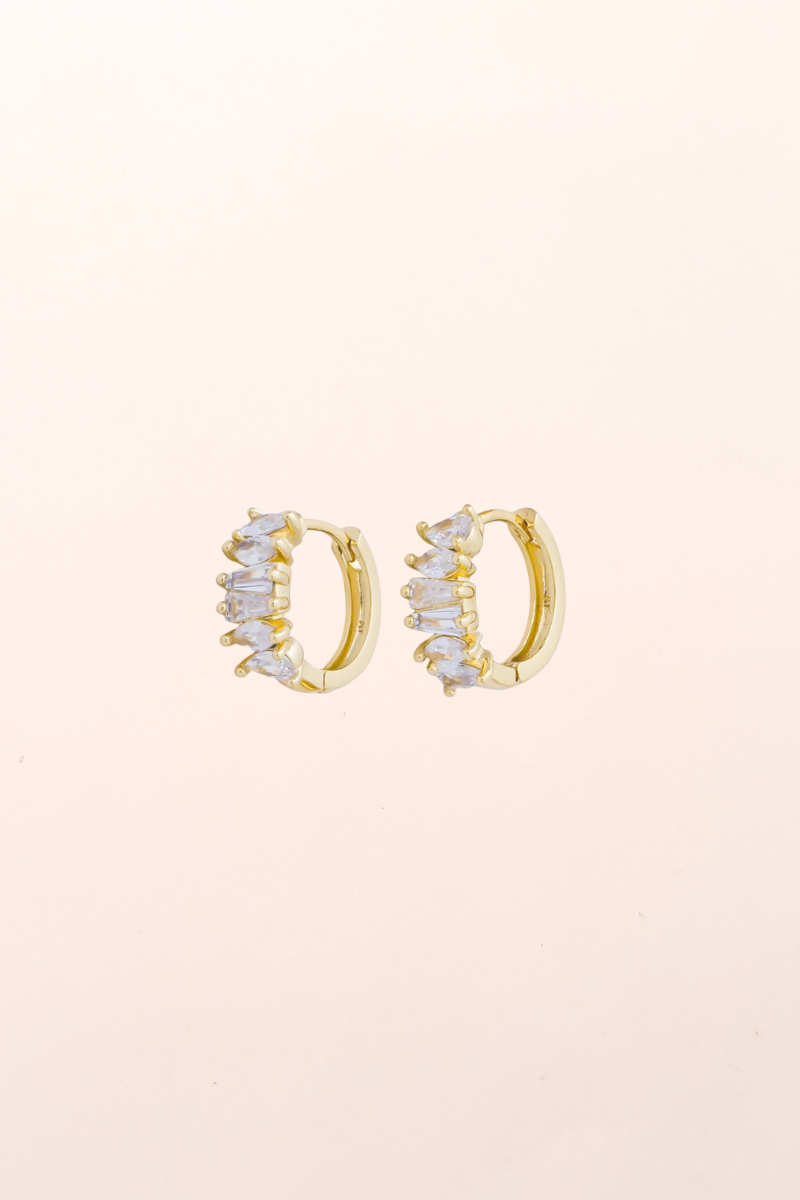 Glimmer Hoop Earrings