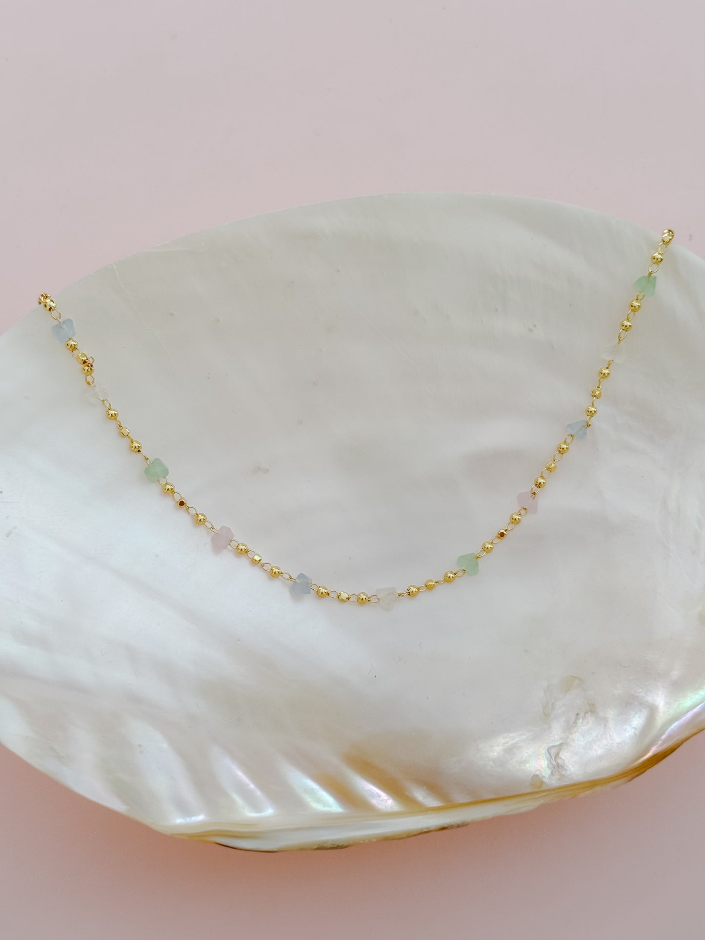 Pastel Layering Necklace