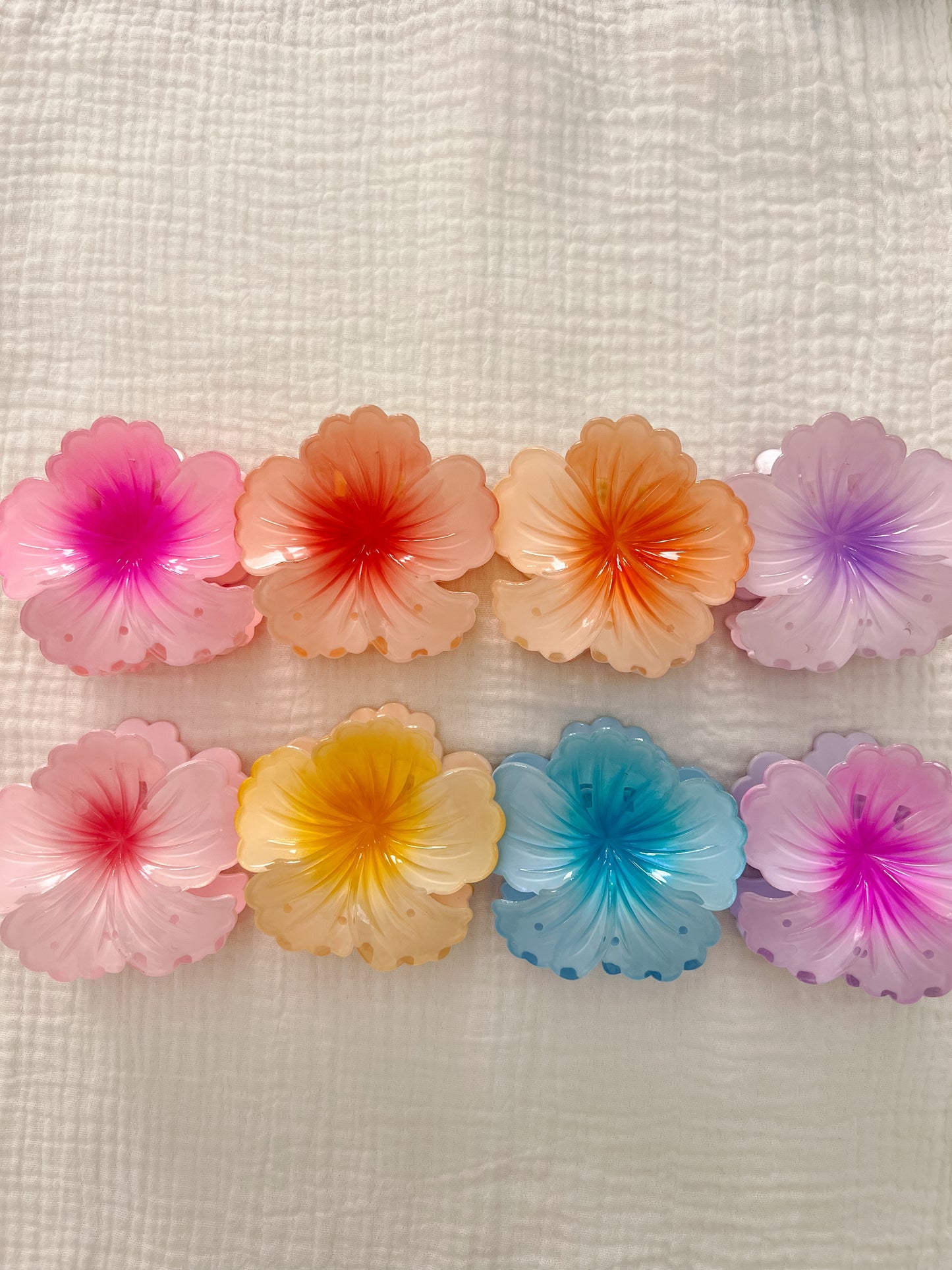 Hibiscus Hair Clips