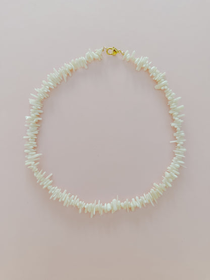 White Coral Necklace