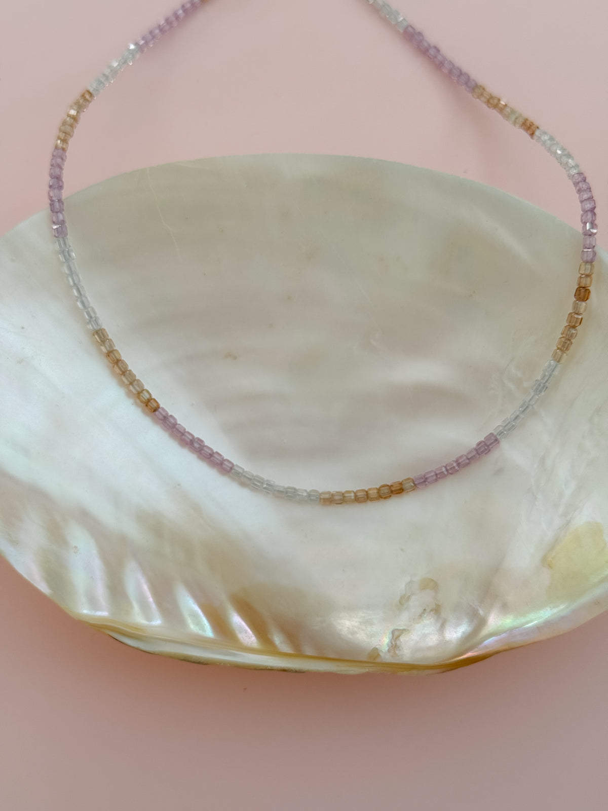 Crystal Cubes Necklace