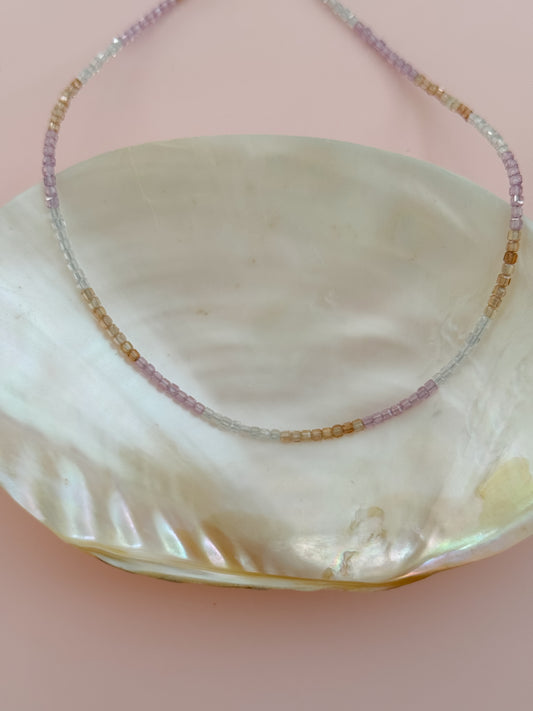 Crystal Cubes Necklace