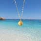 Mother of Pearl Sun Necklace