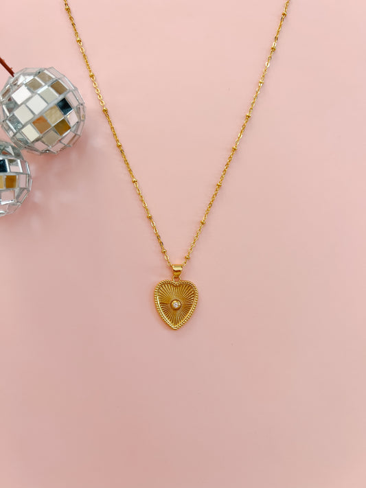 Heart of Gold Necklace