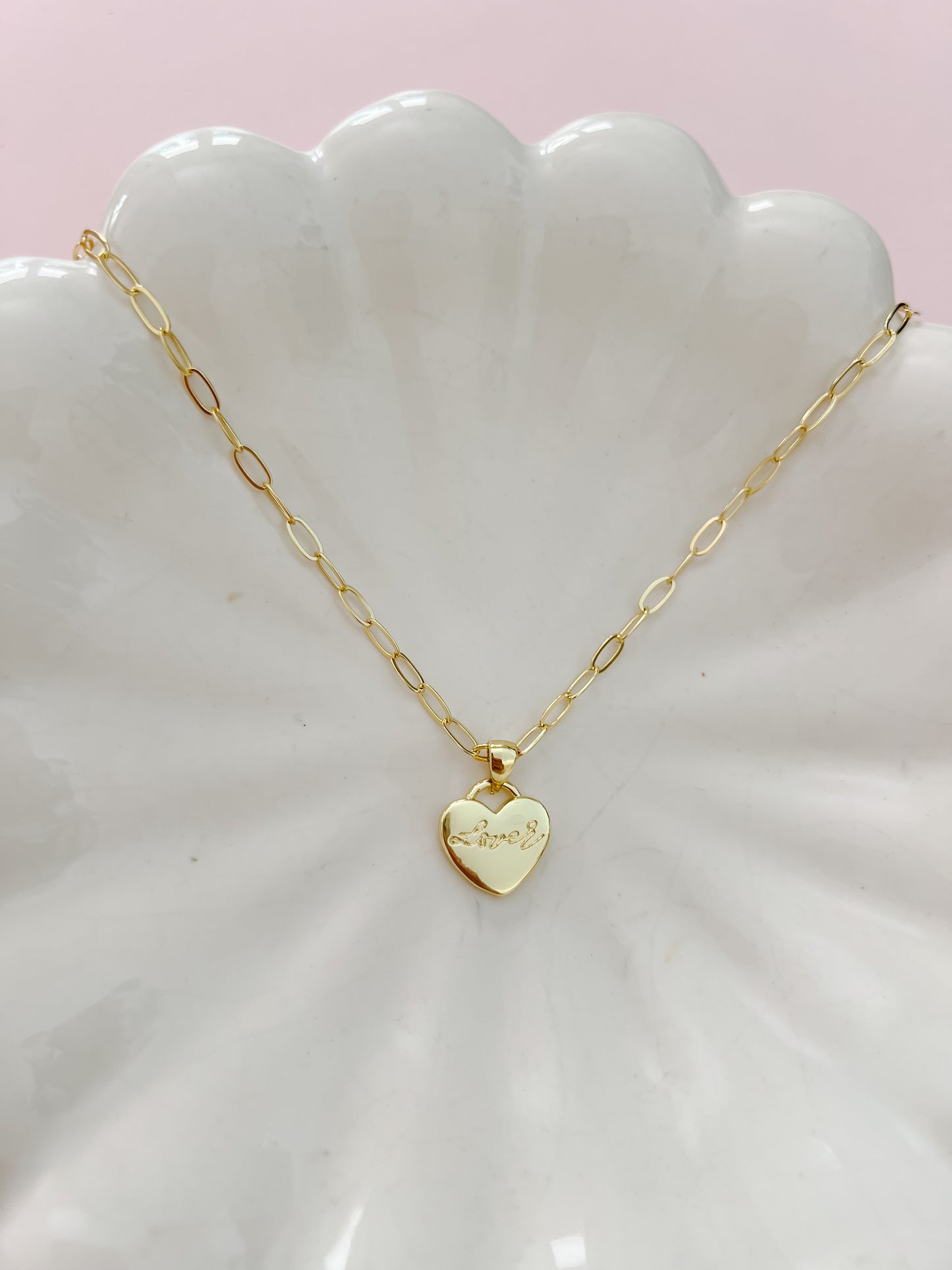 Gold Lover Necklace